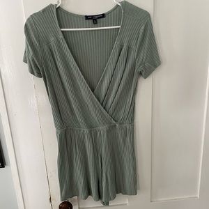 Sage green romper
